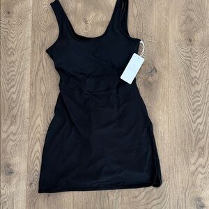 Black Sleeveless Mini athleticDress